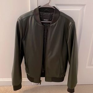 DKNY Black Leather Jacket